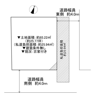 ���{�Q����s�������̓y�n�̊Ԏ��}�i��N)