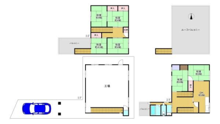 ���{���s����撆�쓌2���ڂ̒��È�ˌ��Ă̊Ԏ��}