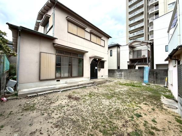 大阪府大阪市東住吉区田辺3丁目の土地の現地土地写真