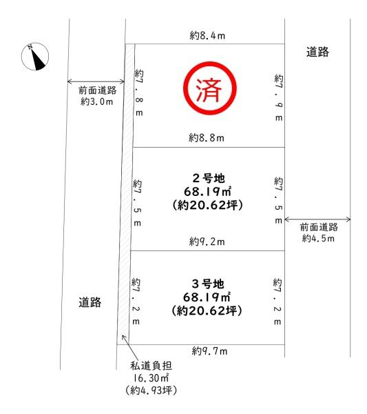 ���{���s���Z�g��R��4���ڂ̓y�n�̊Ԏ��}