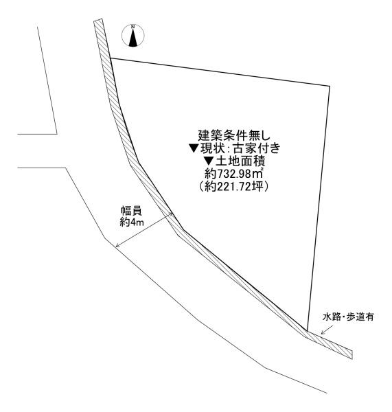 ���{�����s������1���ڂ̓y�n�̊Ԏ��}