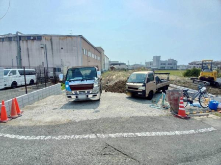 ���{�����s����2���ڂ̐V�z��ˌ��Ă̌��n�O�ώʐ^