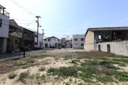 ���{���s����揟�R��3���ڂ̓y�n�̌��n�y�n�ʐ^