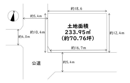 ���{���s����揟�R��3���ڂ̓y�n�̊Ԏ��}