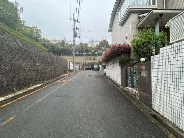 ���{�Q����s���c�쒬�̒��È�ˌ��Ă̑O�ʓ��H�܂ތ��n�ʐ^