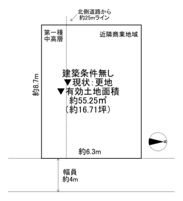 ���{�����s��@��4���ڂ̓y�n�̊Ԏ��}�i��N)