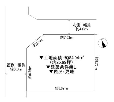 ���{�Q����s�`���̓y�n�̊Ԏ��}�i��N)