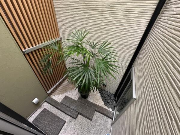 大阪府大阪市東住吉区鷹合2丁目の中古一戸建てのバルコニー