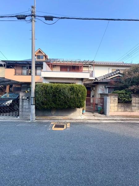 ���{��s��攪���ʂ̓y�n�̑O�ʓ��H�܂ތ��n�ʐ^