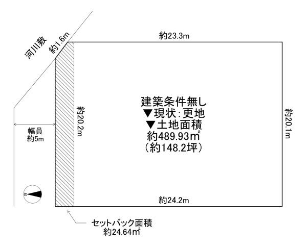 ���{�����s��~3���ڂ̓y�n�̊Ԏ��}