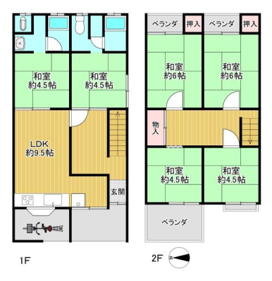 ���{�����s�Z����1���ڂ̒��Ãe���X�n�E�X�̊Ԏ��}�i��N)