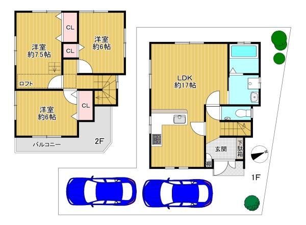 ���{�����s�R�蒬�̒��È�ˌ��Ă̊Ԏ��}