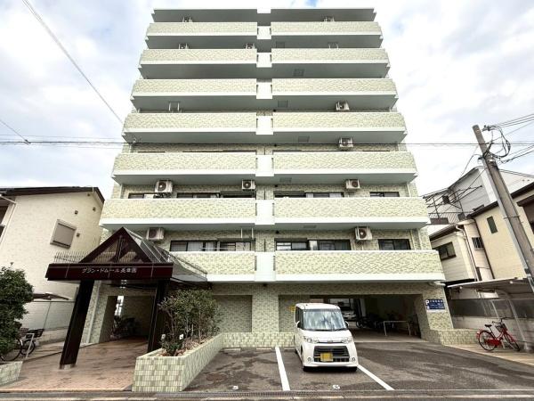 大阪府大阪市東住吉区桑津3丁目の中古マンションの現地外観写真
