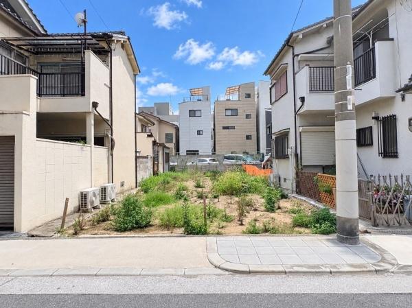 大阪府大阪市東住吉区東田辺2丁目の土地の現地土地写真
